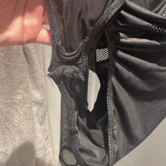 sexy mesh cutout bodysuit - Picture 7 of 9